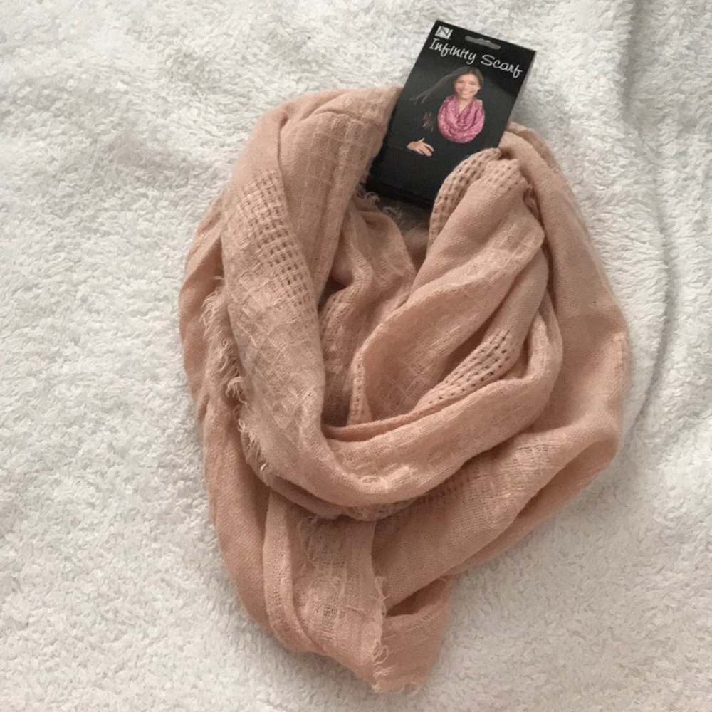 Blush Infinity Scarf